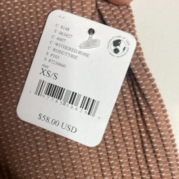 Free People Intimately | Clean Slate Layering Top in Withered Rose Size XS/S NWT - Picture 4 of 6